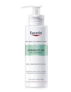 Eucerin Dermopure Oil Control Gel Limpiador Facial 400 ml