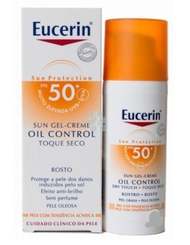 Eucerin Sun Protection SPF 50+ Gel Oil Control 50 ml