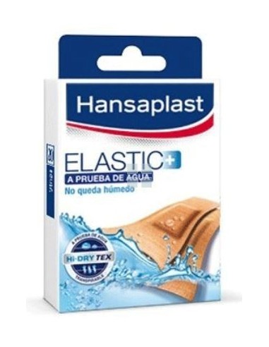 Hansaplast Elastic Resistente Al Agua Aposito Adhesivo 20 uds