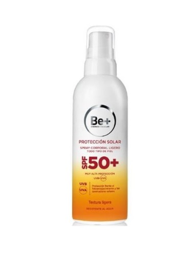 Be+ Fotoprotector Spray Ligero SPF 50+ 200 ml