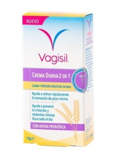 Vagisil Crema Diaria 2 en 1 Calma y Previene 115 gr