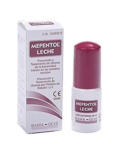 Mepentol Leche Emulsion para Ulceras 20 ml