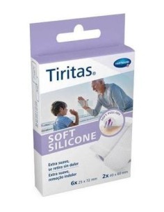 Tiritas Soft Silicone Aposito Adhesivo