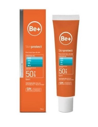 Be+ Skin Pr Gel Spo SPF50 75 ml