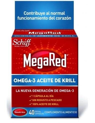 Megared 500 mg 40 cápsulas