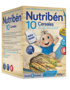 Nutriben 10 Cereales 1 Envase 600 G