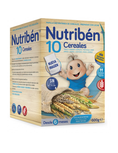 Nutriben 10 Cereales 1 Envase 600 G