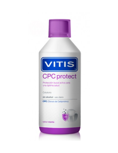 Enriquecer Autor asistente Comprar Vitis Cpc Protect Colutorio 1 Envase . Precio online