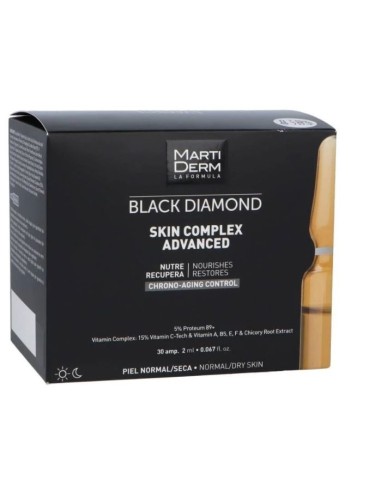 Martiderm Black Diamond Skin Complex 30 Ampollas