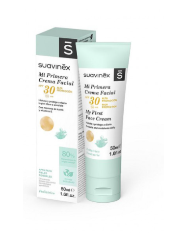 Suavinex Mi Primera Crema Facial Spf 30 1 Tubo 50 ml