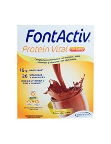 Fontactiv Protein Vital 14 Sobres 30 g Sabor Chocolate