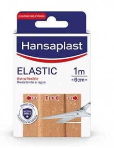 Hansaplast Elastic Aposito Adhesivo Tira 1 M X 6 Cm