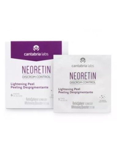 Neoretin Discrom Control Peeling Despigmentante 6 Discos x 6 ml