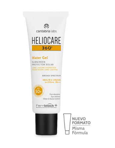 Heliocare 360ª SPF 50+ Water Gel Hidratacion Lon 50 ml