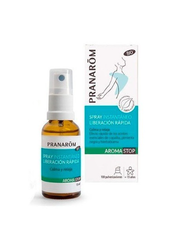Pranarom Aromastop Spray Instantaneo Liberacion Rapida Bio (Eco) 15 ml