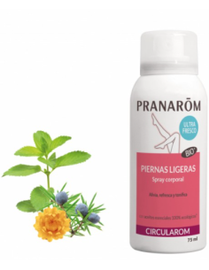 Pranarom Circularom Spray Piernas Ligeras Bio (Eco) 75 ml