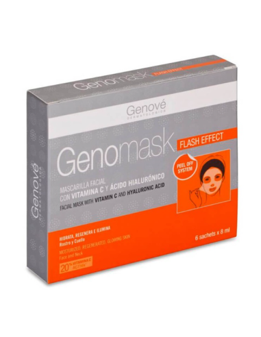 Genomask Mascarilla Facial Con Vitamina C Monodosis 8 ml