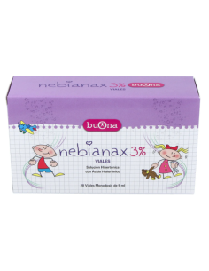 Nebianax 3% Kit Limpieza Nasal