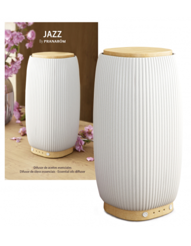Pranarom   Jazz Difusor Ultrasonico Ceramica/Bambu