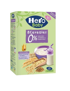 Pedialac Papilla 8 Cereales Hero Baby 340 G