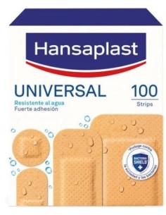 Hansaplast Universal Aposito Adhesivo Surtido 100 Unidades