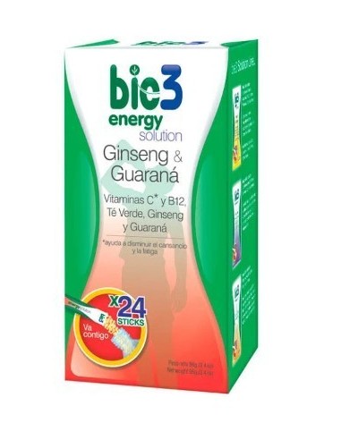 Bie 3 Energy Solution Stick Soluble 24 uds x 4 gr