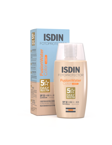 Fotoprotector Isdin Spf 50 Fusion Water Color 1 Envase 50 ml Light